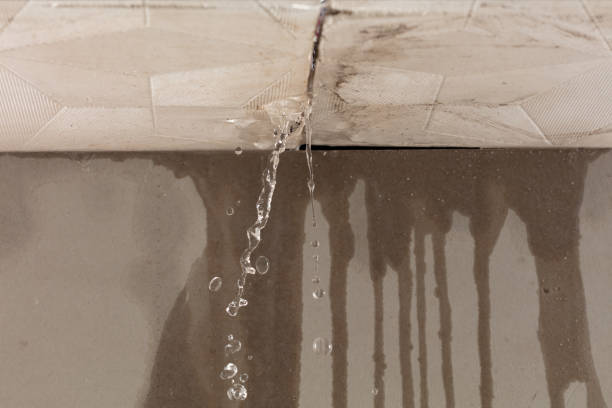 Professional Sewage Cleanup technician working in Madras, OR